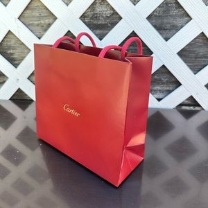 Cartier shopping bag